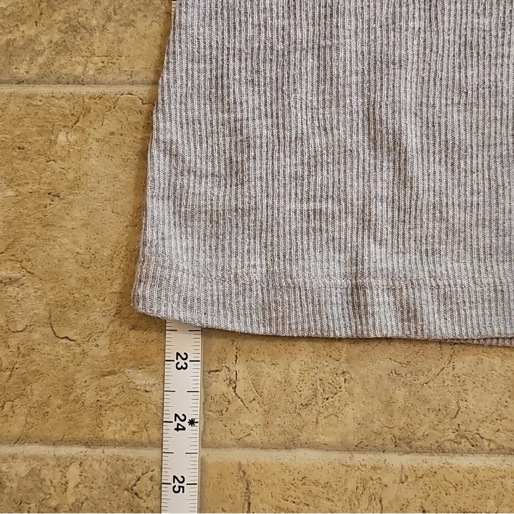 JLUXLABEL Heather Gray Ribbed Tank Top - Picture 2 of 5
